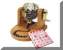  Wood Bingo Set 