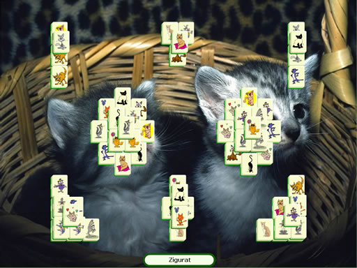  Mahjong Mania Cats 