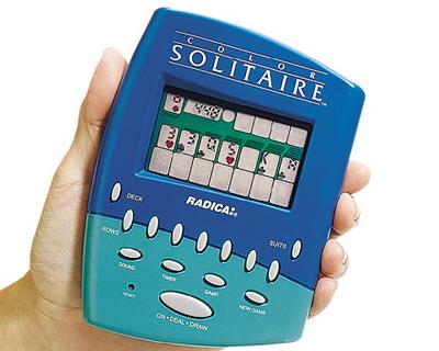  Color Klondike Solitaire Handheld Electronic Game 