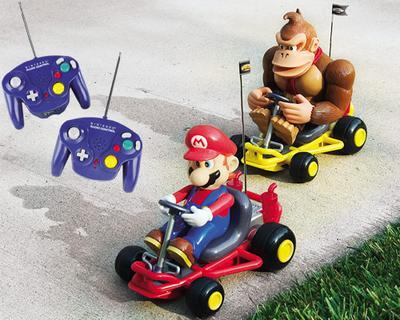  Donkey Kong and Super Mario Kart RC Racers 