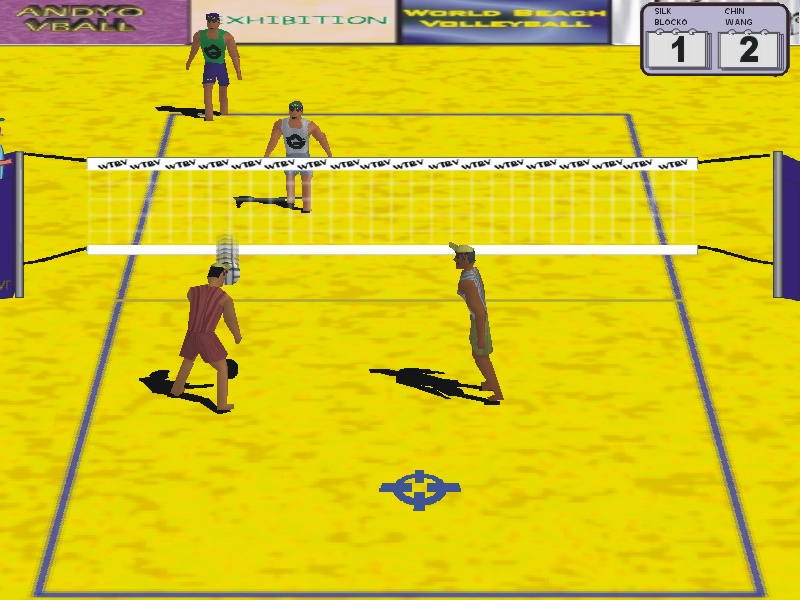 Create customize and improve your team through the World Beach Volleyball 