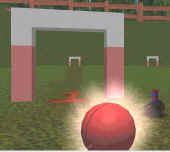 croquet hit ball