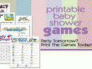  Baby Shower Bingo Games 