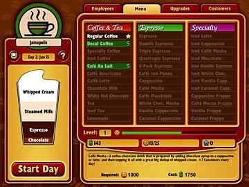 Coffee Shop Games Online Free on Play Free Coffee Tycoon Online Games  Play A Coffee Shop Business