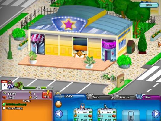 shopping mall games online