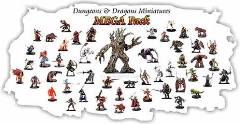  Dungeons and Dragons Miniatures 