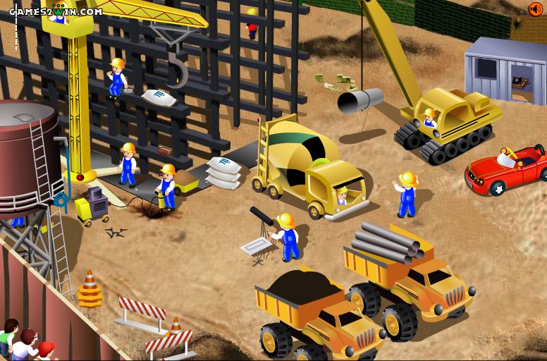 Construction Games Online Play