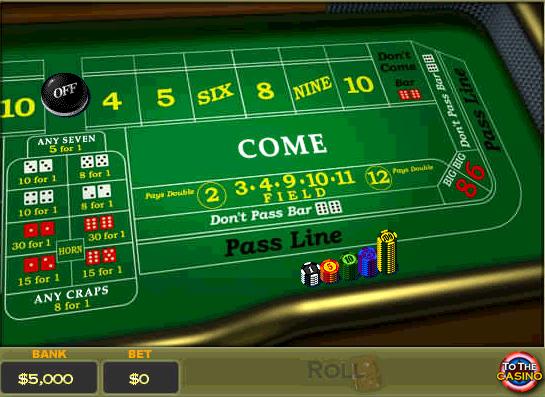Play Craps For Fun