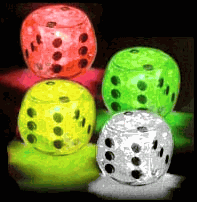 Glowing Dices