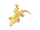  Gold Crocodile Charm 