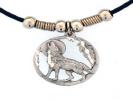  Howling Wolf Necklace 