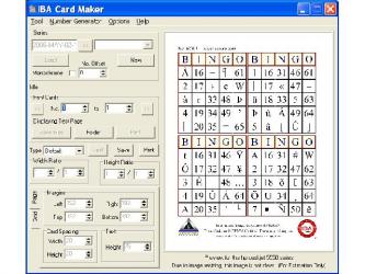 IBA Bingo Card Maker