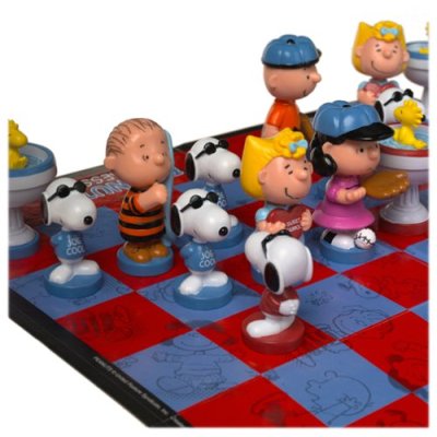 Peanuts Chess Set Play Chess with Charlie Brown, Snoopy and all 