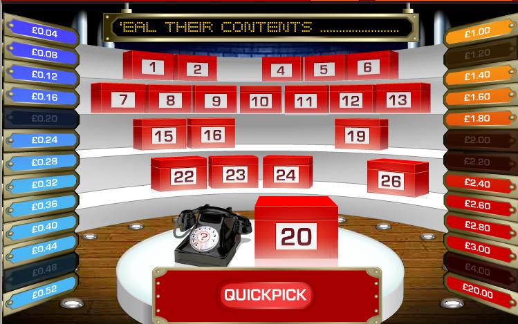 Play Deal Or No Deal Online Free
