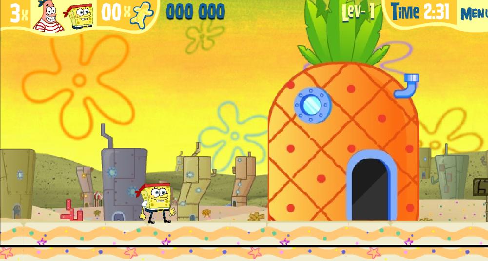 spongebob employee of the month game free online