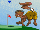 Squirrel golf II online game