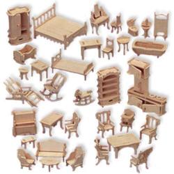  Wooden Furniture Set 