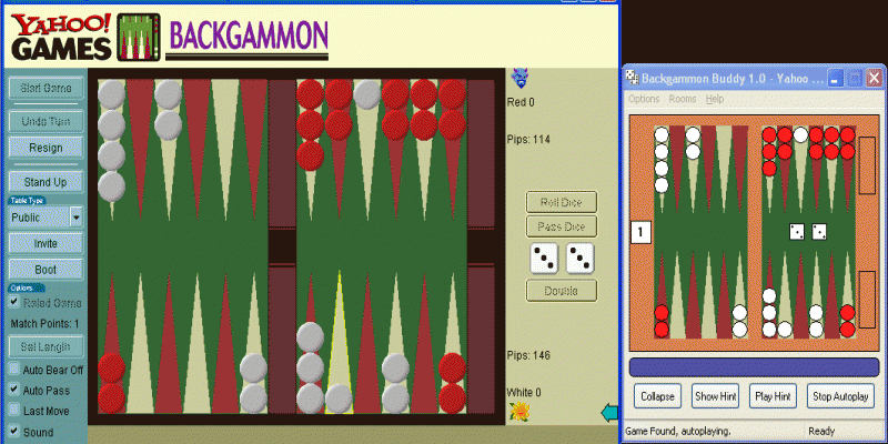 Backgammon Online Free Yahoo