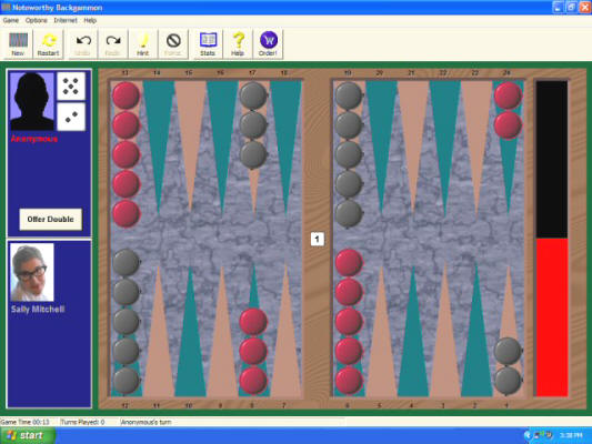 Noteworthy Backgammon