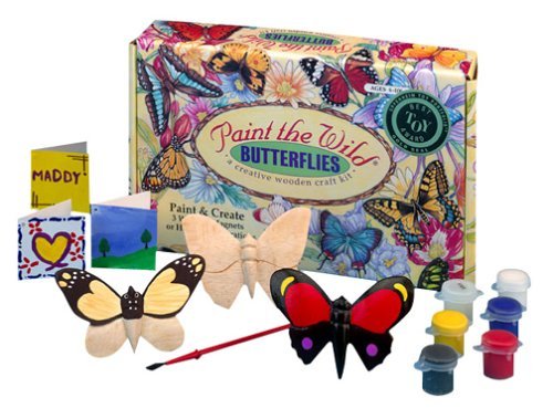  Butterfly Garden coloring kit 