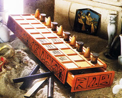  Egyptian Senet game 