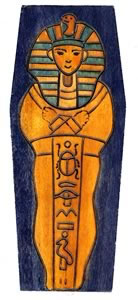  Mummys sarcophagus dice box 