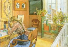 Carl Larsson paintings in Jigsaw Puzzles