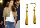  Angelina Jolie Raindrop Earrings 