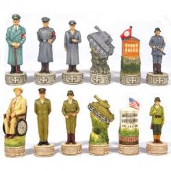  Axis Allies World War II Chess Set 