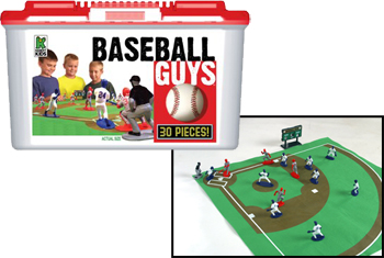  Plastic Baseball Guys 