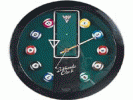  Sports Clock Billiard 