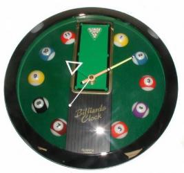  Sports Clock Billiard 